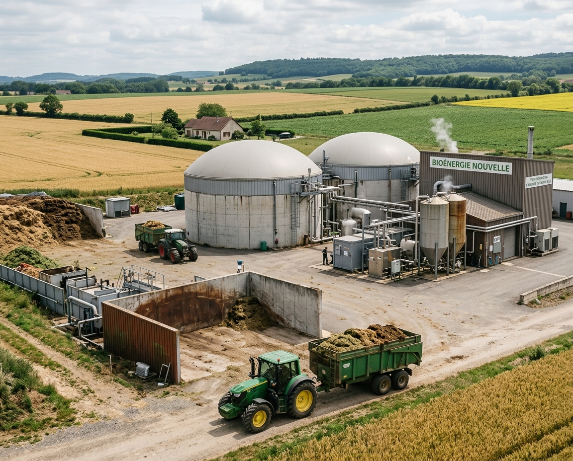 Biomasse et biogaz